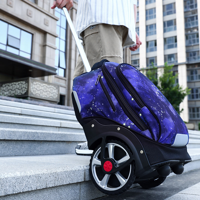 新款拉杆书包中学生大容量小学生男女拖拉爬楼梯大轮子静音行李箱,淘宝优惠券,粉丝福利购,淘宝优惠卷