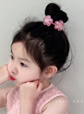 儿童多巴胺球球发圈女童高弹力