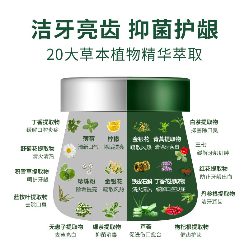 去黄洗白亮白洁牙神器牙结石洗牙粉 硕果牙粉