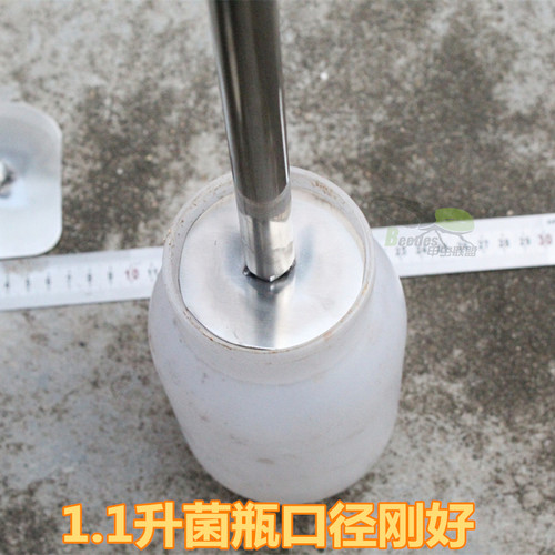 甲虫饲育压土工具自制压菌瓶棒不锈钢制品压木屑棒压土棒独角仙 - 图2