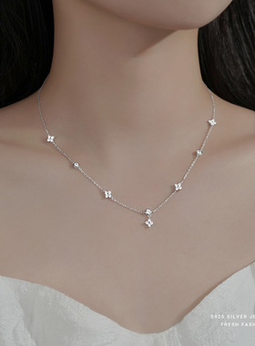 四叶草项链2026新款爆款轻奢小众