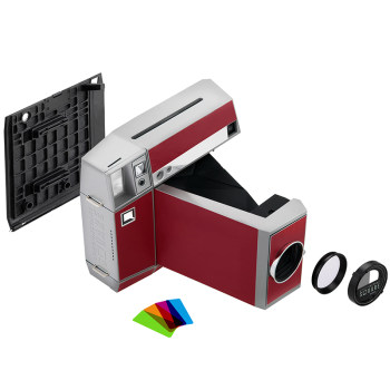 ກ້ອງຮູບ Lomo Instant Square ຂະໜາດ 3 ນິ້ວ ເຈ້ຍຮູບ retro ຖ່າຍຄັ້ງດຽວ