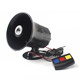 Motorcycle pedal car single -tone triple speaker ghost blessing car to modify horn electric vehicle 12V universal