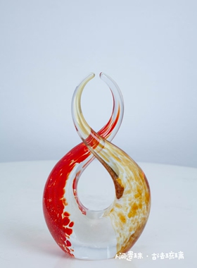 人间遗珠异形琉璃艺术摆件