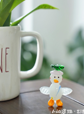 人间遗珠森林大会灯工摆件