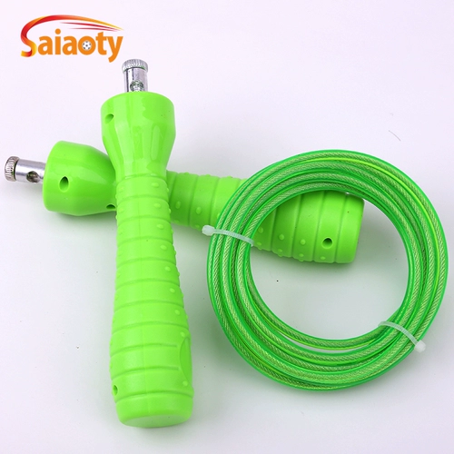 Стальная проволка, спортивная скакалка для взрослых для спортзала подходит для мужчин и женщин