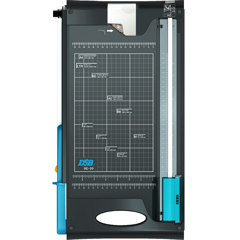 DSB迪士比DC-20双面裁纸刀多功能切纸刀手动切纸机裁纸机倒角滑刀