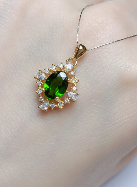 丛利女925银洋气吊坠好看