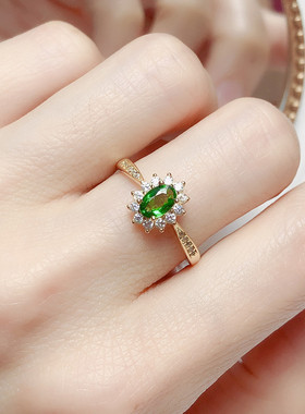 丛利女925银经典款洋气款戒指