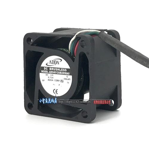 4CM 4028 12V 0.75A 4-wire PWM chassis cooling fan AD04012UB285BA0