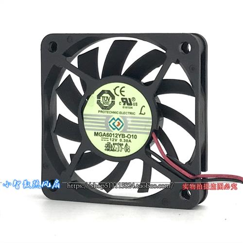 6CM fan 12V silent 0.30A 6010 chassis large air volume cooling -