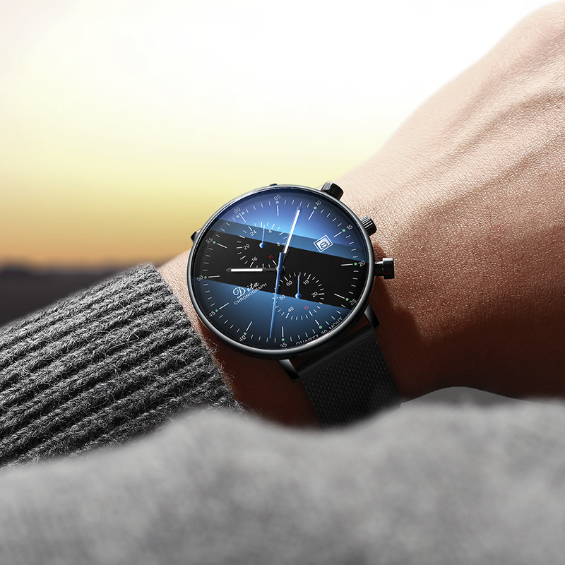 2020新款男士全自动十大防水机械表 迪塔凯迪森国产腕表