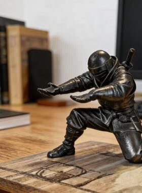 3D打印忍者黑武士手办笔