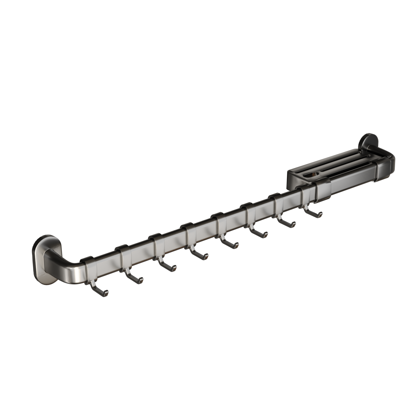 厨房挂钩勺子铲子置物架挂架免打孔挂杆多功能收纳壁挂锅铲用品,淘宝优惠券,粉丝福利购,淘宝优惠卷