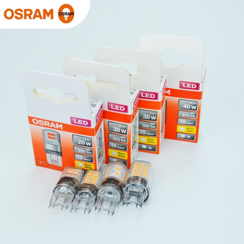 欧司朗LED灯珠g9插脚DIM高压220V高亮水晶吊灯光源2.6w3w调光4.2W_虎窝淘