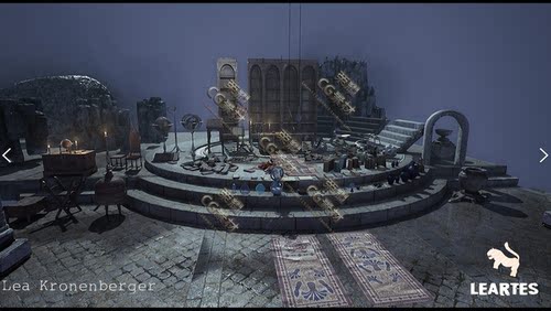 UE4虚幻 幻想地牢山洞穴场景 Merlin s Cave Environment 4.24-25 - 图1
