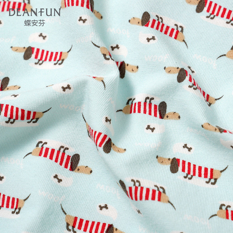 deanfun /蝶安芬女士低腰头平角裤 蝶安芬内裤