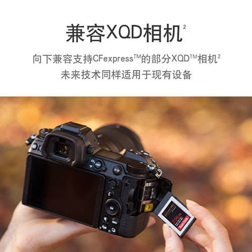 闪迪CFexpress TypeB存储卡高速CFB卡相机内存卡CFEB卡256G - 图2