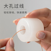 DIY handmade tool leather crossing wax rhombus beeswax over needle wax leather edge polished wax polished wax with a smooth wire wax