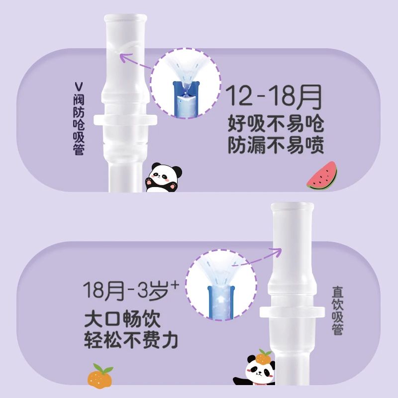 贝亲婴儿牛奶杯儿童水杯PPSU熊猫水杯学饮杯子宝宝手柄喝水奶瓶子,淘宝优惠券,粉丝福利购,淘宝优惠卷