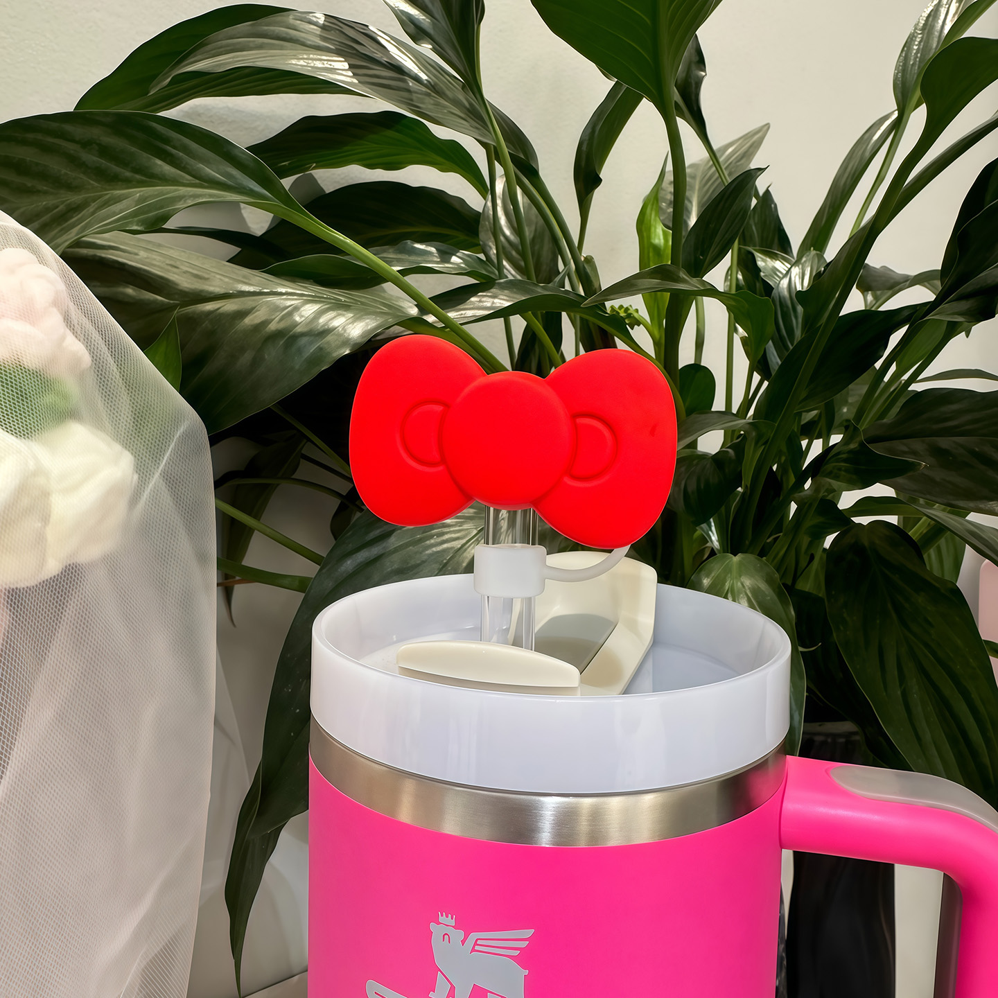 适配stanley吸管防尘塞史丹利保温杯吸管帽杯子吸管套水杯配件 - 图2