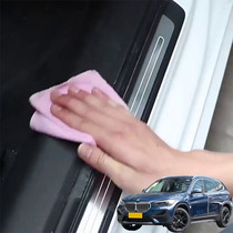 Suitable for BMW X1X2X3X4X5X6 car threshold bar anti-stamping protection upscale anti-scraping and anti-scratching strip