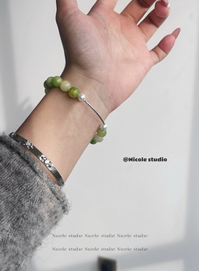 时空中的绘旅人【罗夏】同款手链春夏高颜值天然石手串周边衍生饰