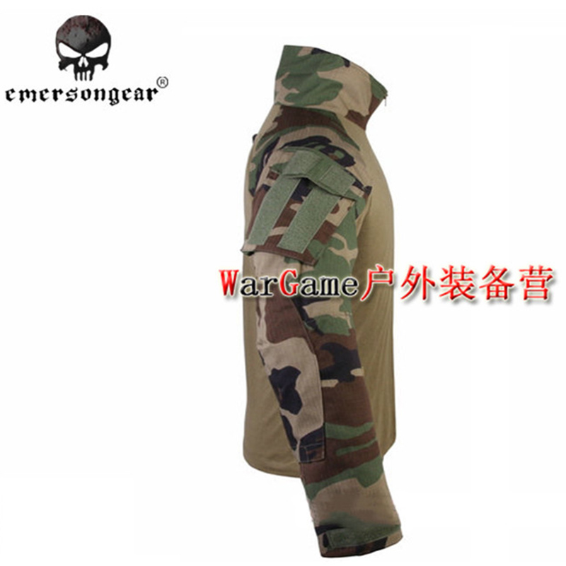 爱默生G3 WL四色丛林青蛙服户外真人CS战术作训 T恤上衣/裤子套装 - 图1