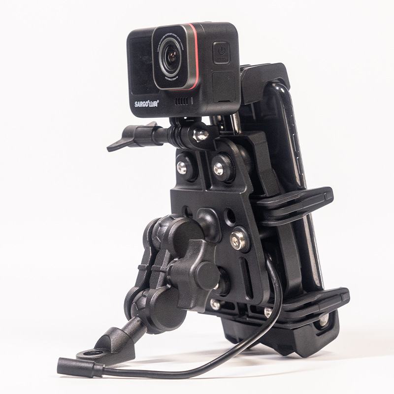 无线充支架15W+Tpye-c36W双模式功率快充电摩托车骑行外卖 - 图2