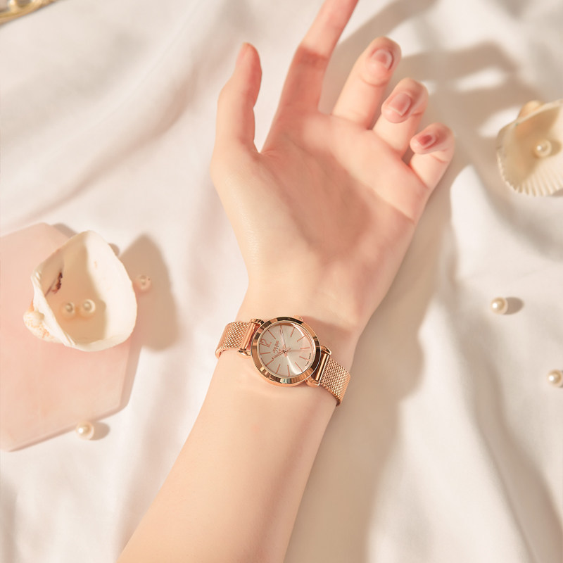 聚利时简约气质小众轻奢小巧防水小 julius聚利时怿涵国产腕表