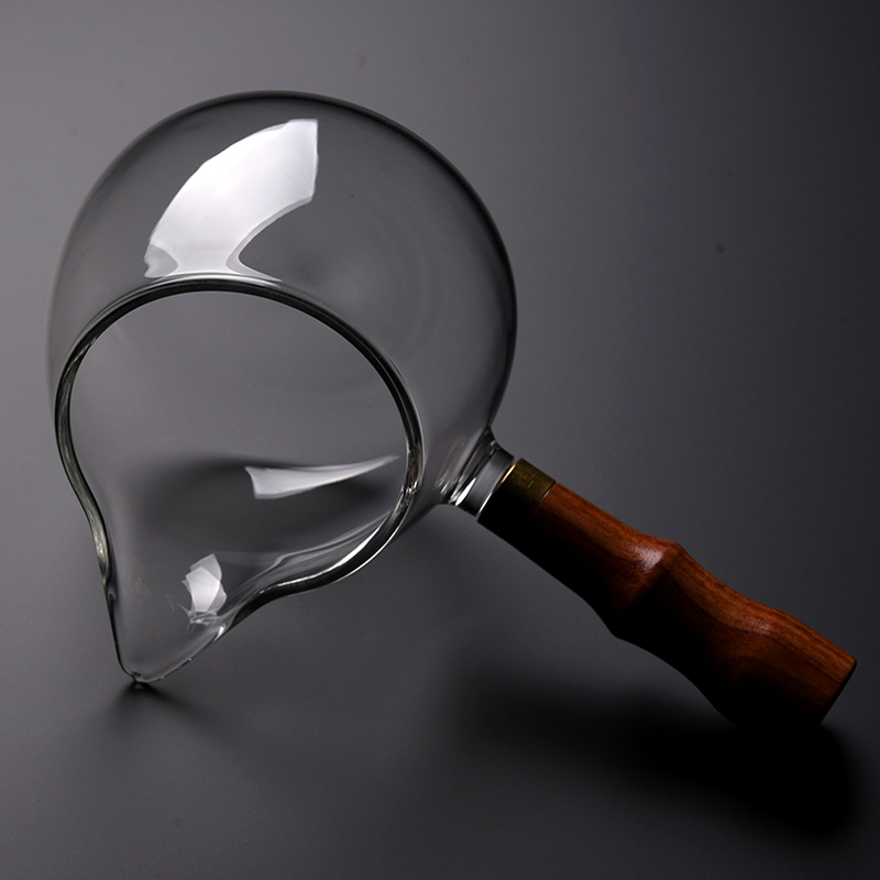 锦格玻璃公道杯茶漏套装加厚耐热滤茶杯泡分茶器茶具配件侧把公杯,淘宝优惠券,粉丝福利购,淘宝优惠卷