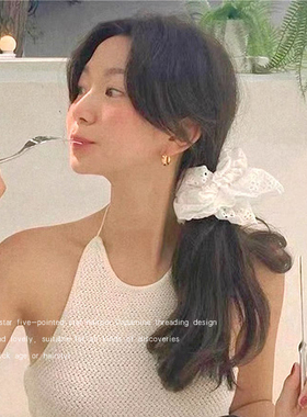 川野蕾丝大肠发圈女高级感