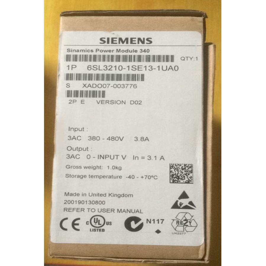 询价西门子S120变频器3KW PM340功率模块6SL3210-1SE17-7UA0/7AA0 - 图1