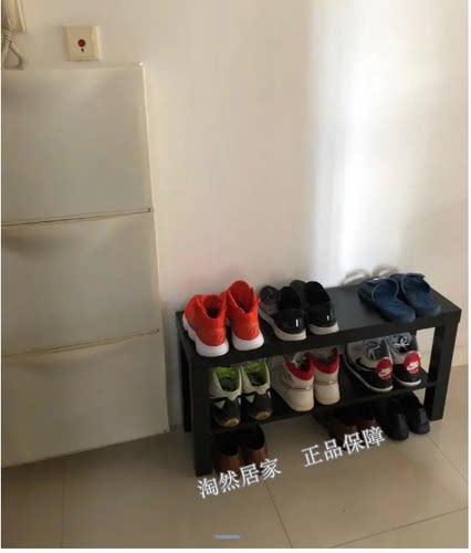 IKEA宜家 拉克电视柜长凳 换鞋凳  轻巧方便简易客厅储物矮凳鞋凳 - 图1