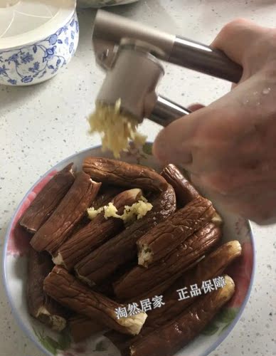 IKEA代购宜家  康吉思压蒜器 蒜泥蒜汁蒜蓉姜汁压蒜器挤蒜捣代购 - 图3