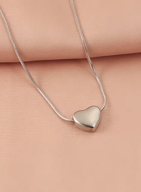 高级感细链条轻小项链女饰品