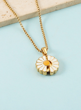 菊花形多层吊坠甜美服饰品