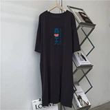 Мужской банный халат, пижама, длинная юбка, свободный крой, большой размер, средней длины