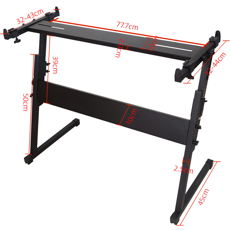 Z型琴架电子琴61键雅马哈卡西欧加粗加厚电钢琴88键通用钢琴架子-图2