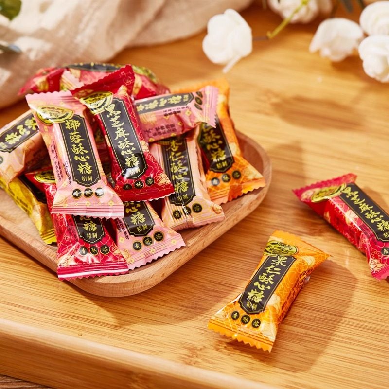 徐福记混合口味酥心糖黑芝麻落花生结婚庆喜糖果儿童零食散装批发,淘宝优惠券,粉丝福利购,淘宝优惠卷