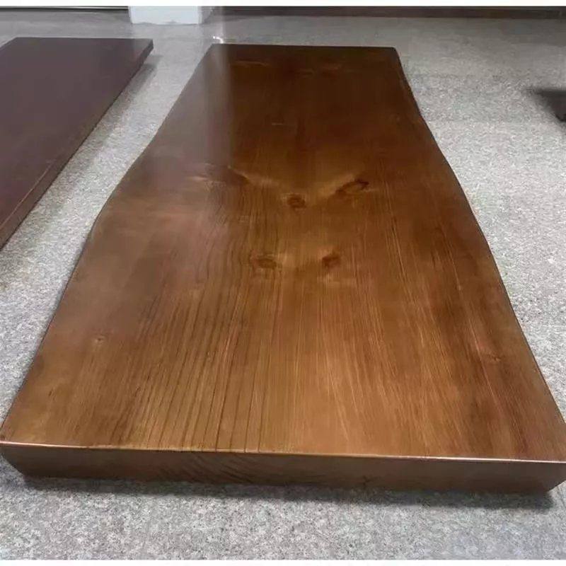 整板松木原木定制自然边不规则大板吧台面板办公桌实木茶桌茶台,淘宝优惠券,粉丝福利购,淘宝优惠卷