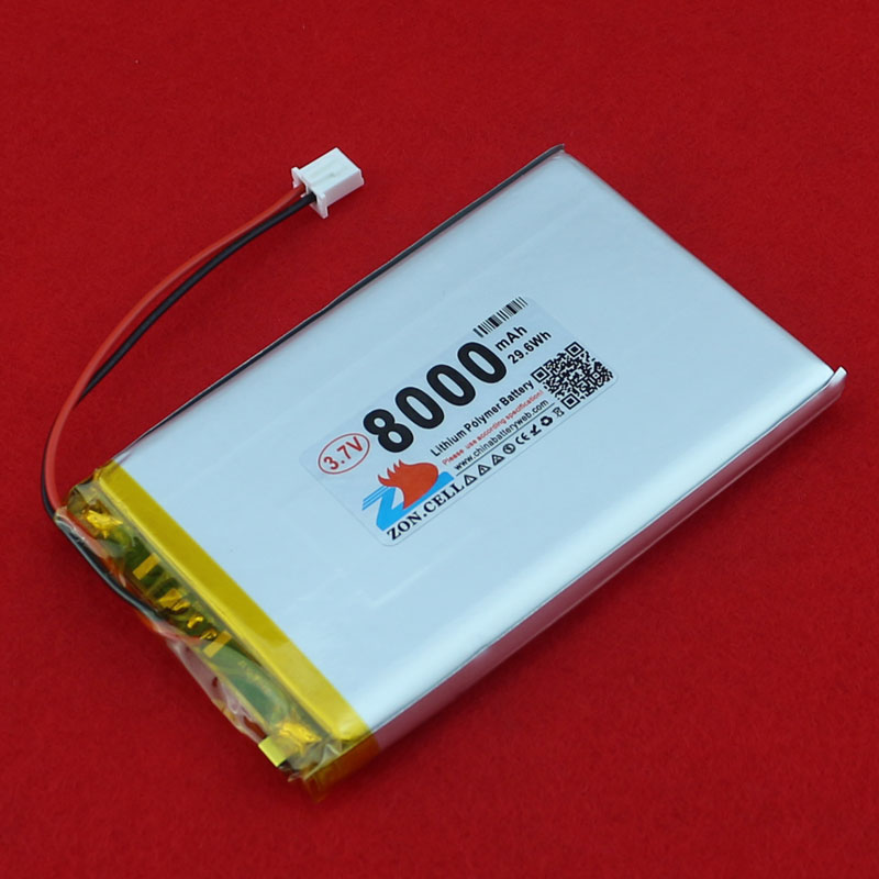 DIY充电宝便携设备856090 906090大容量聚合物锂电池3.7V 8000mAh - 图1