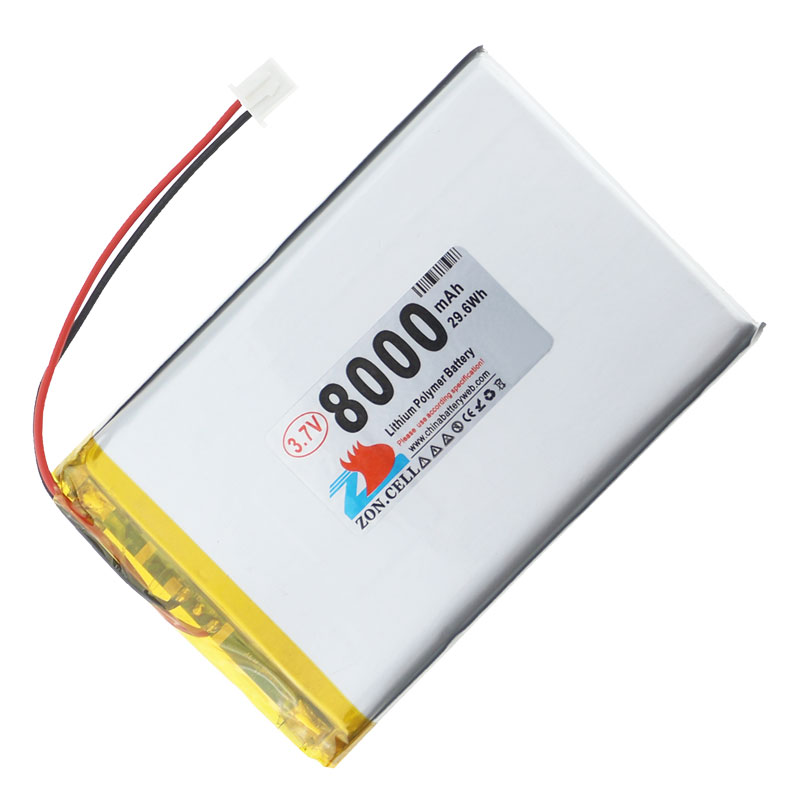 DIY充电宝便携设备856090 906090大容量聚合物锂电池3.7V 8000mAh - 图3