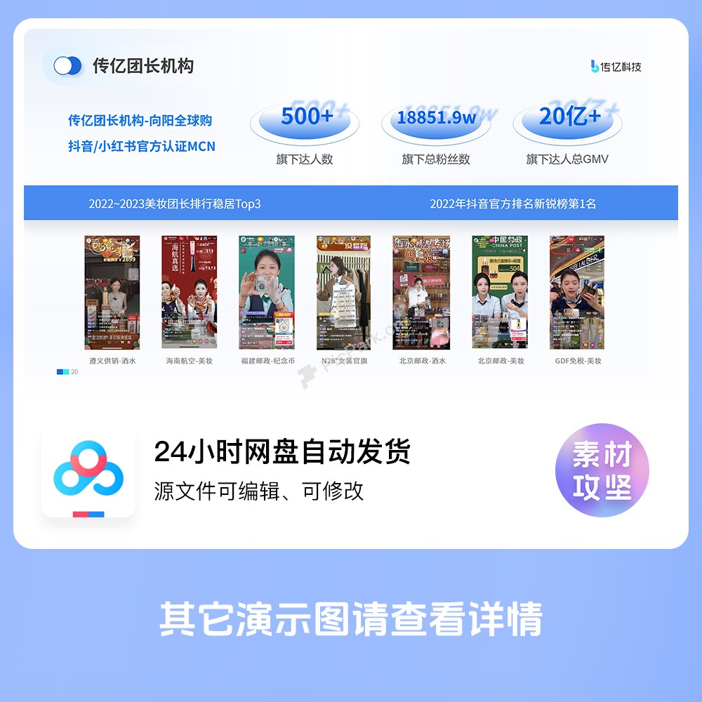 抖心选毛玻璃产品介绍品牌矩阵29页PPT模板 - 图3