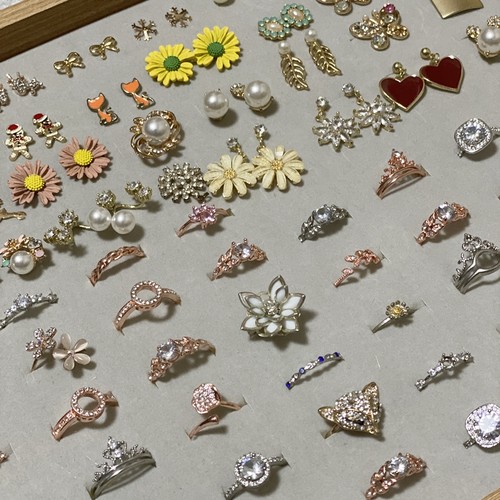 衣帽间抽屉首饰收纳盘梳妆台饰品手镯项链耳钉戒指展示盒隔层托盘 - 图0