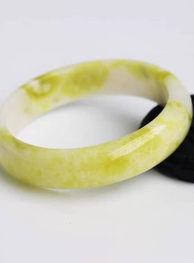 和田玉手镯.天然蓝田玉手镯.天然和田玉手镯男女款玉手镯子