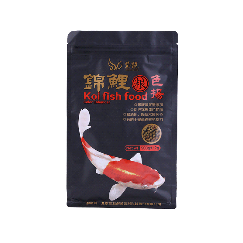 惊艳锦鲤专用鱼粮色扬育成增体高蛋白胚芽主食增红增色大颗粒饲料 - 图0