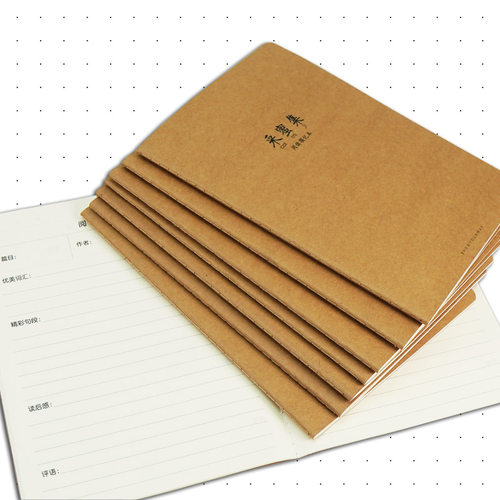 小学生A5家校联系本初中高中大号B5作业登记本16K回家作业抄写本牛皮纸作业登记本一年级用记录课堂抄作业本 - 图3