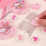 Hello kitty, Hello Kitty, мультяшный ластик для школьников и студентов с бантиком для детского сада, подарок на день рождения