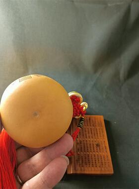 客厅天然植物烙画八卦葫芦木带藤天医中号镇宅门口床头挂纯手工简